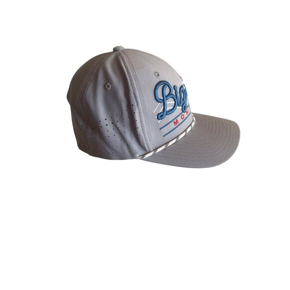 Big Sky Montana Adjustable Snapback Hat By Zephyr 100% Polyester Gray - Picture 4 of 6